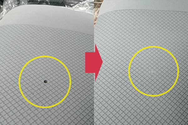 モケット素材・シート修理